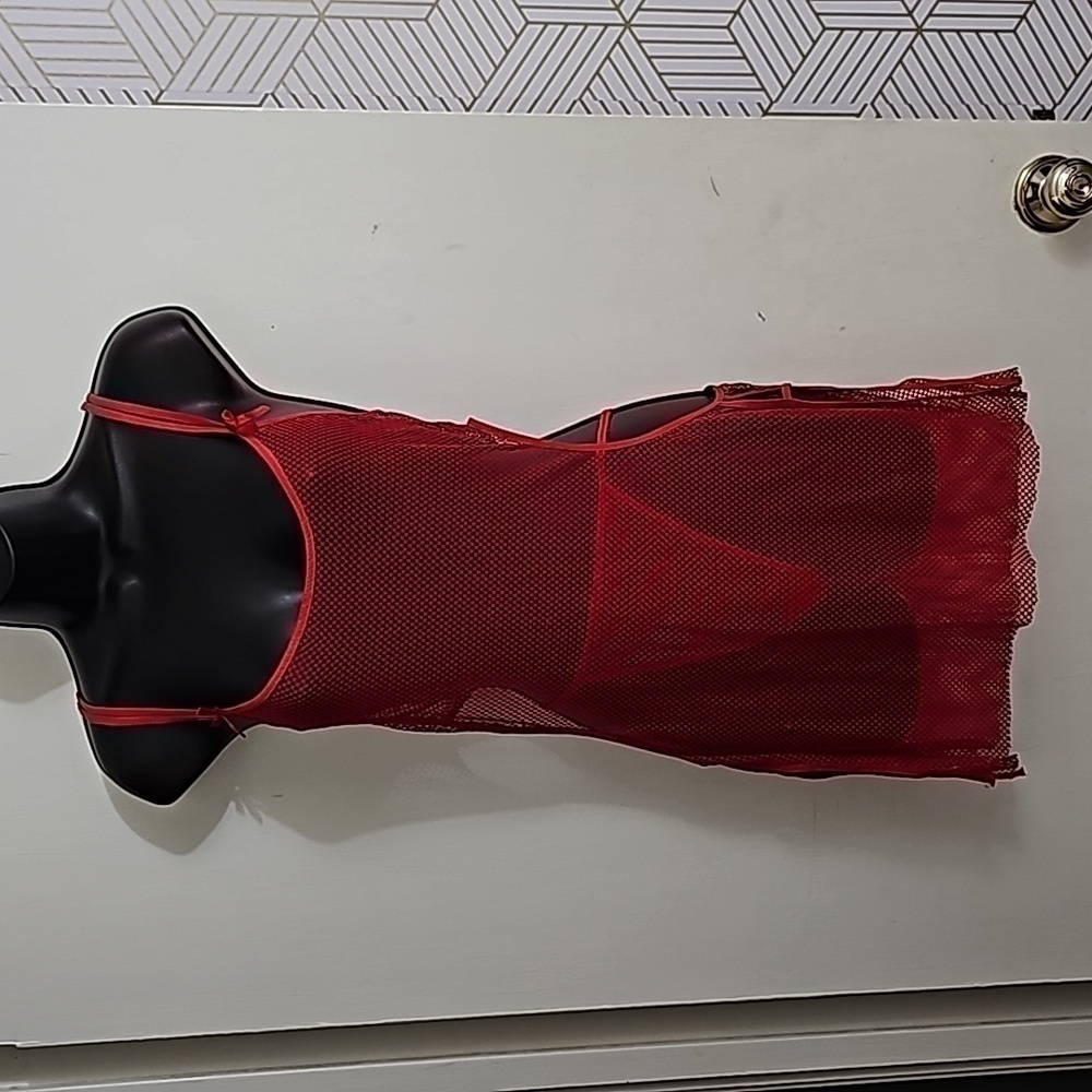 Lingerie-Red Baby Doll